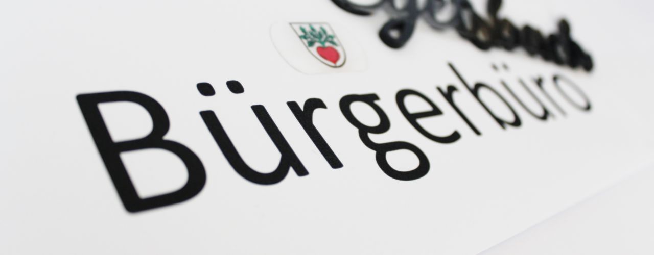 Bürgerbüro geschlossen