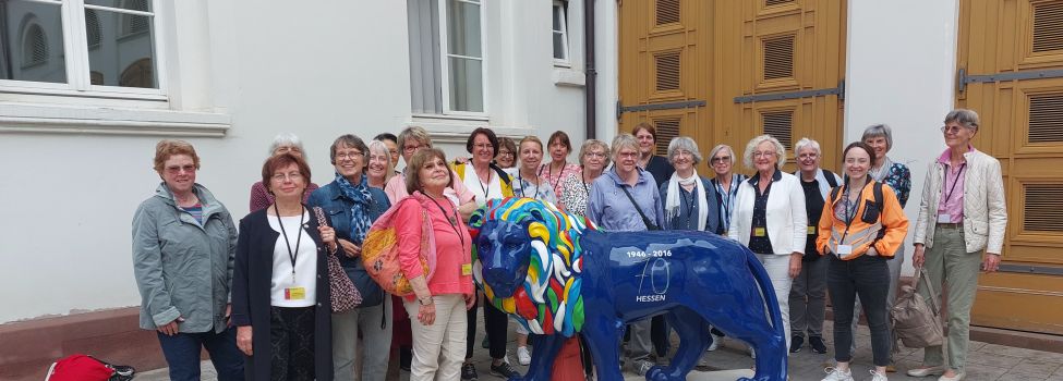 Frauenbuero Besuch im Landtag 2024
