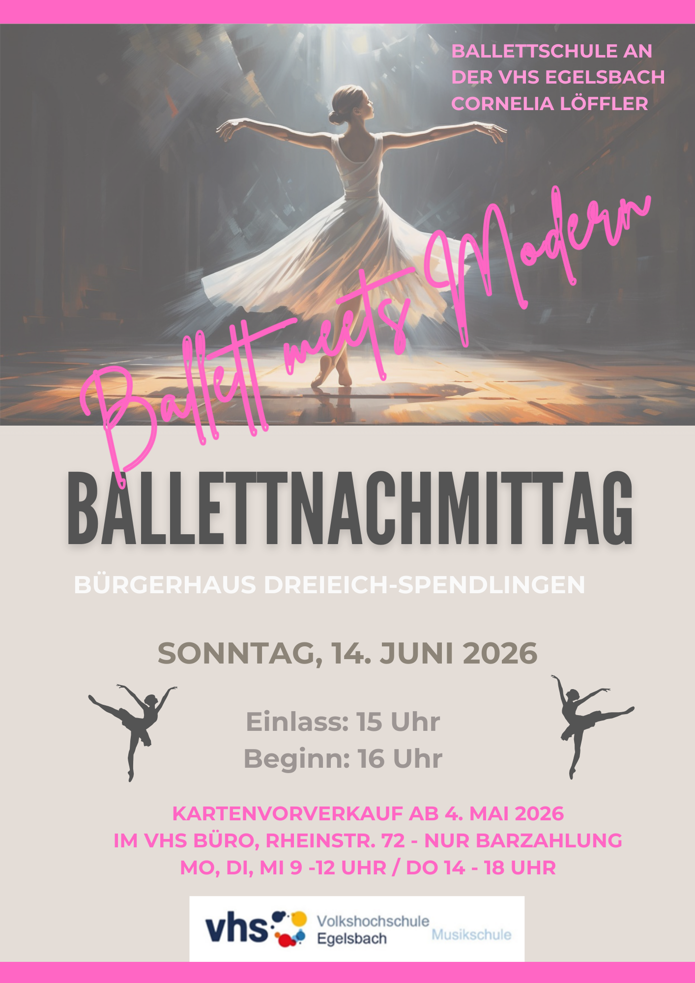 Ballettnachmittag im Bürgerhaus Sprendlingen