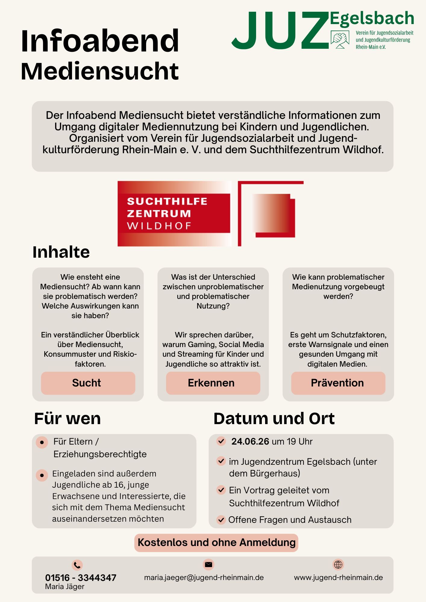 Infoabend Mediensucht - 1