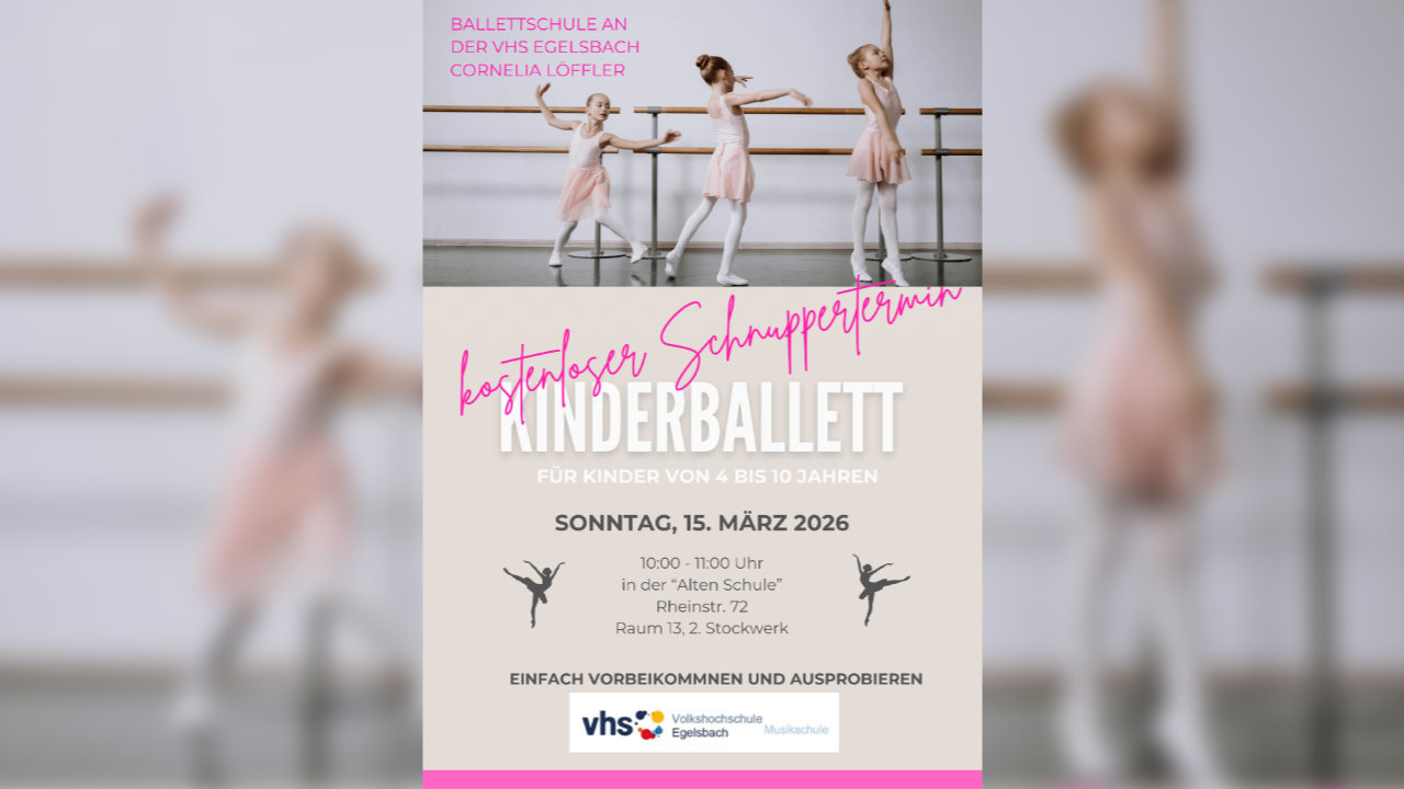 Kinderballett - 1 Kinderballett - 1
