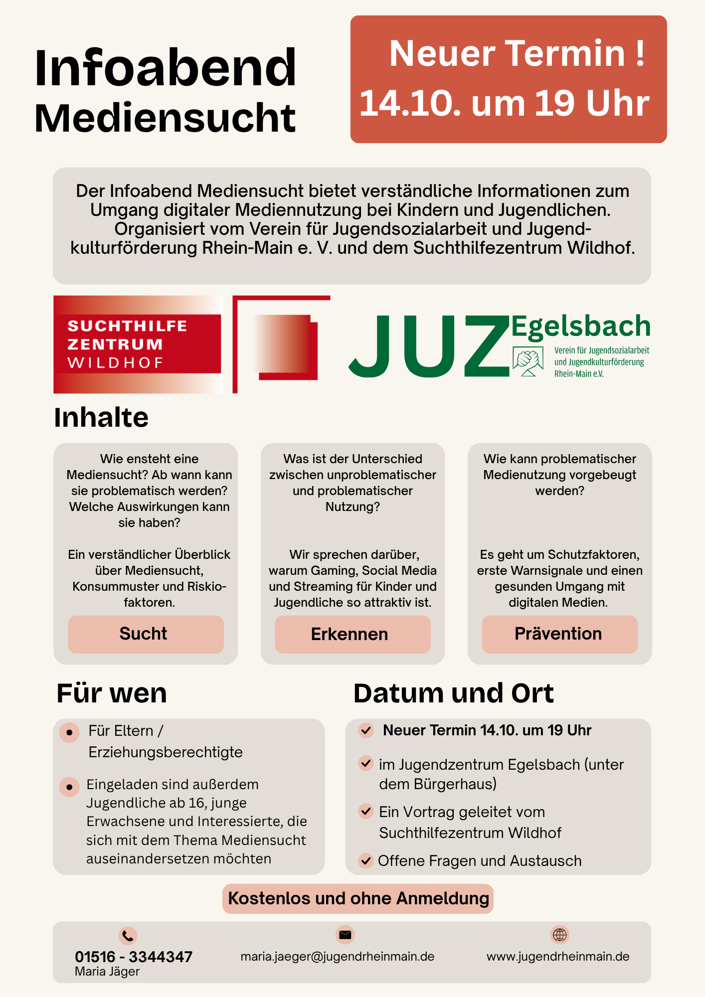 Infoabend Mediensucht - 1
