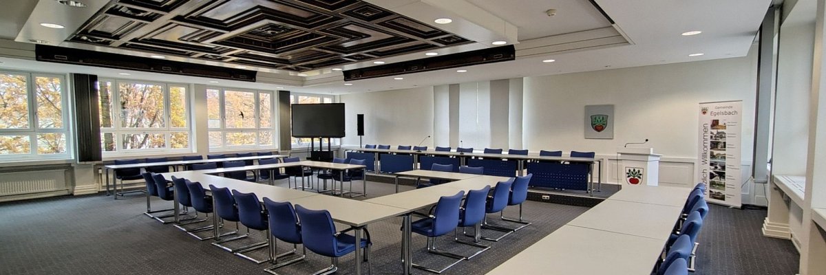 Sitzungssaal im Rathaus Egelsbach