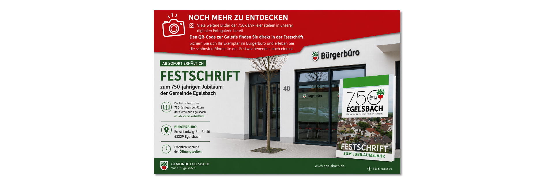 Festschrift zum 750-jährigen Jubiläum von Egelsbach