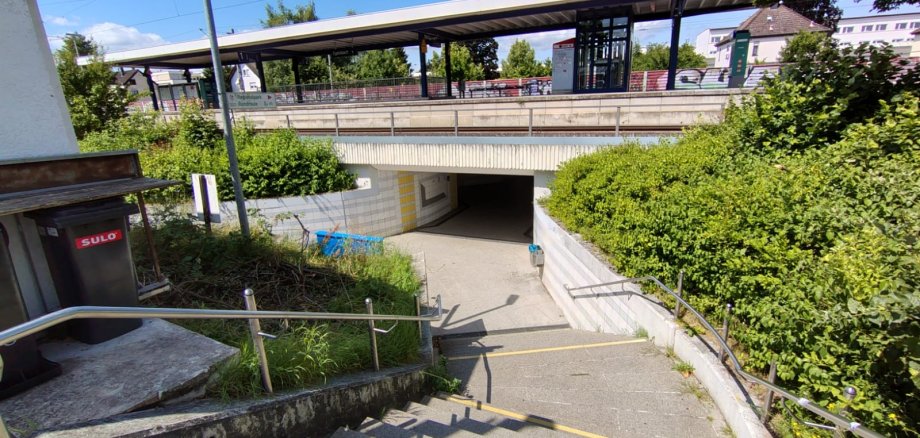 Bahnhof Egelsbach Ostseite