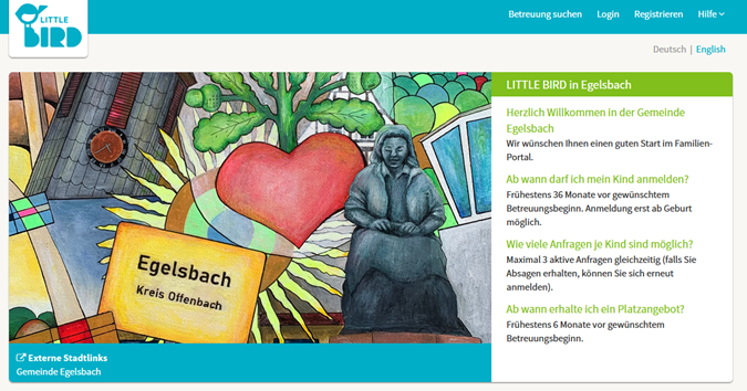 Familienportal „Little Bird“ in Egelsbach