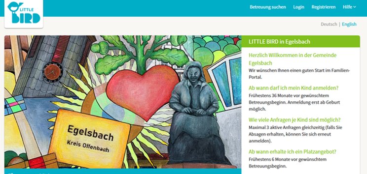 Familienportal „Little Bird“ in Egelsbach