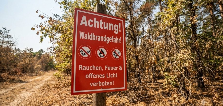 Waldbrandgefahr in Egelsbach